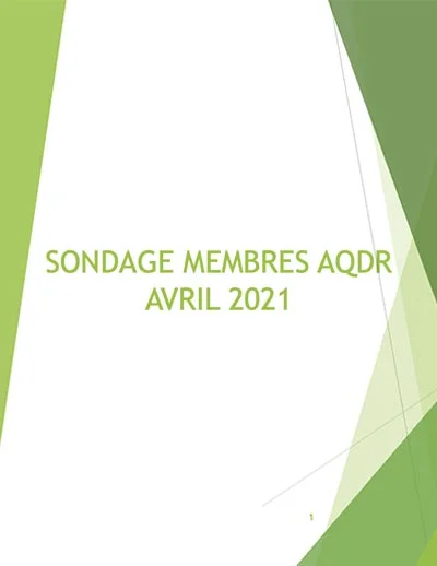 Sondage avril 2021